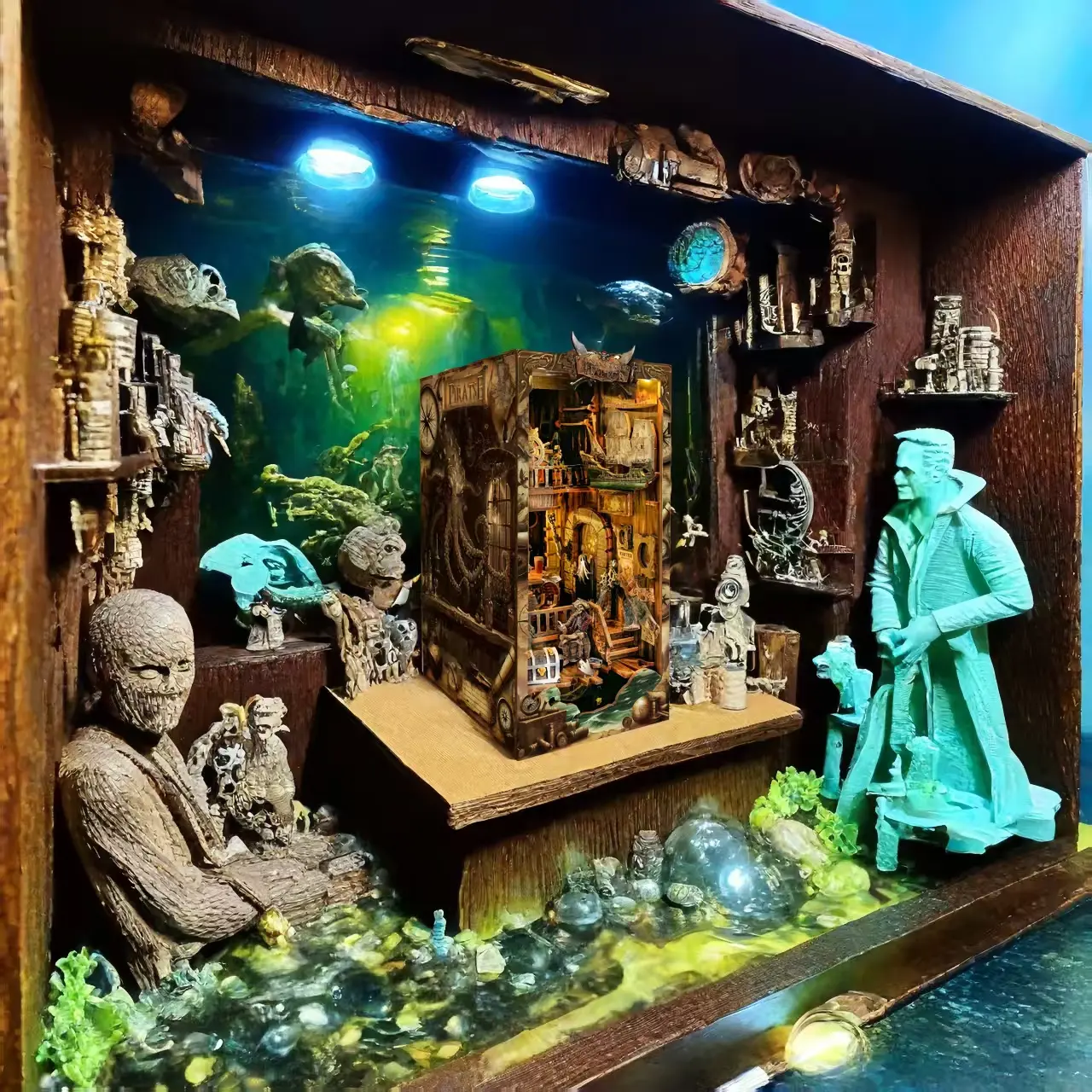 New World Ghost Ship DIY Book Nook Kit