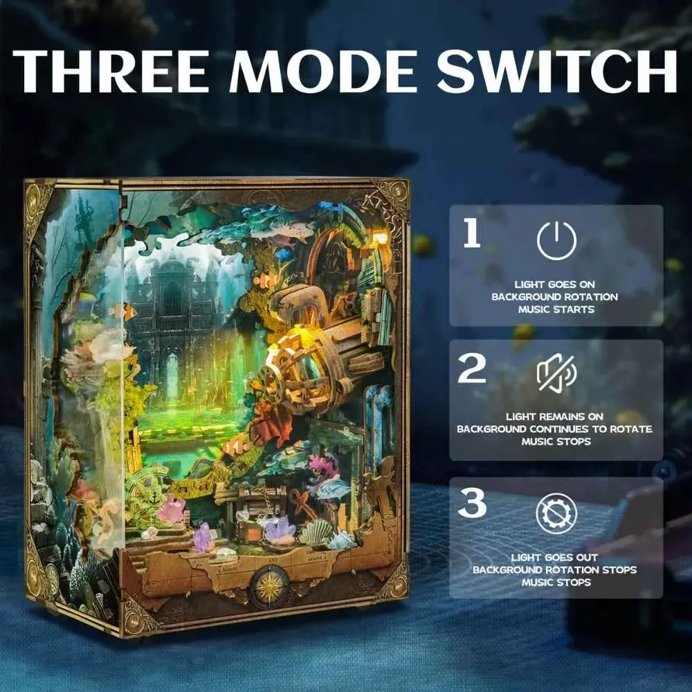 3-in-1 Light & Music Multi Modes