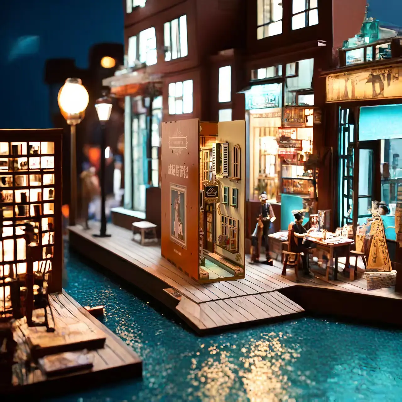 Travel in Venice DIY Book Nook Kit