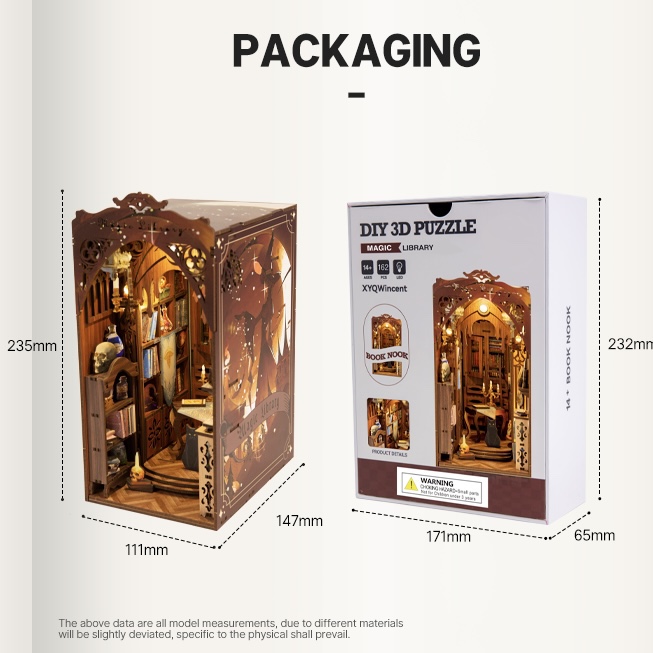 Magic Library DIY Book Nook Kit-Book Nook World