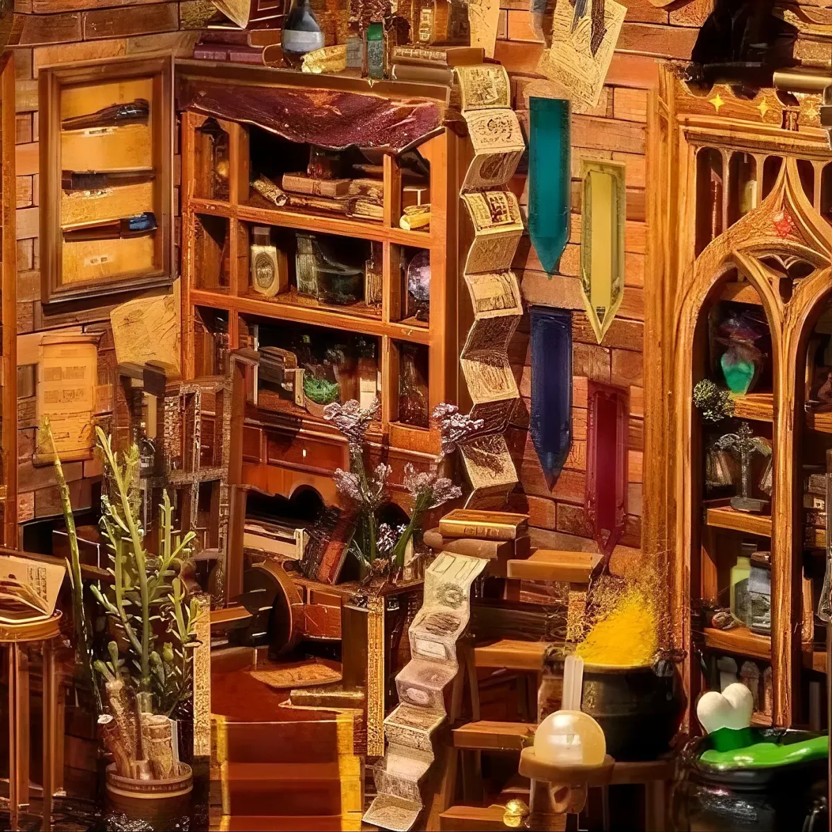 Enchanted Workshop Interior