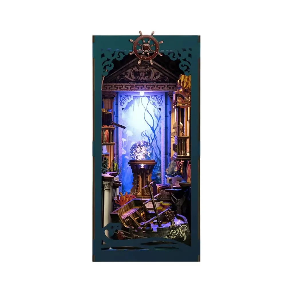 Riddle on the Seabed DIY Book Nook Kit build details