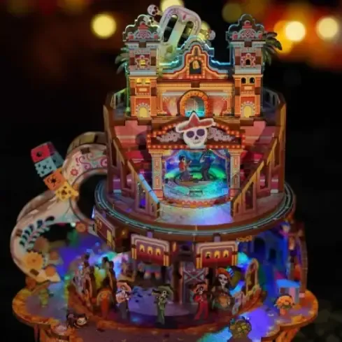 Vibrant Stage Details for a Lively Celebration