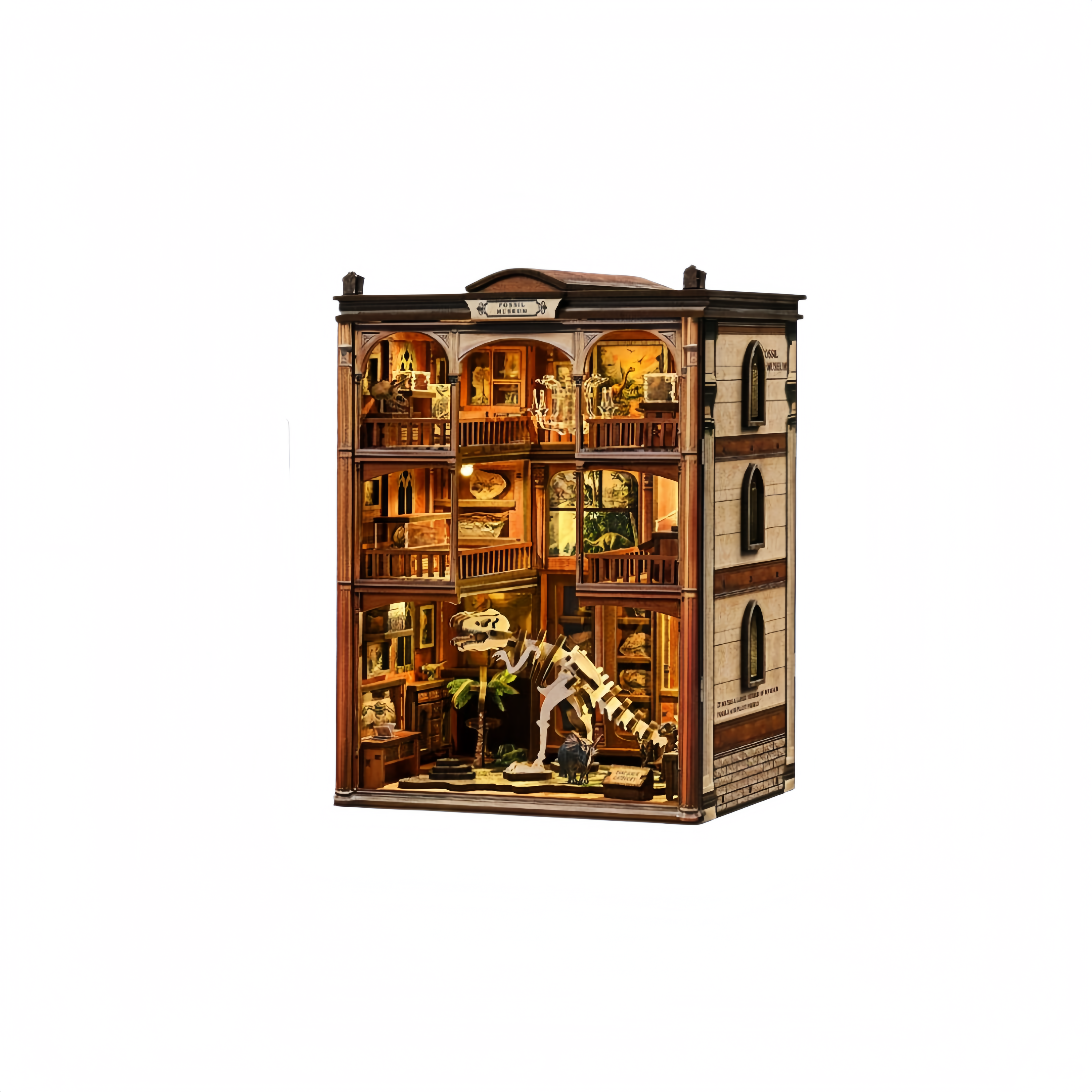 Fossil Museum DIY Book Nook Kit