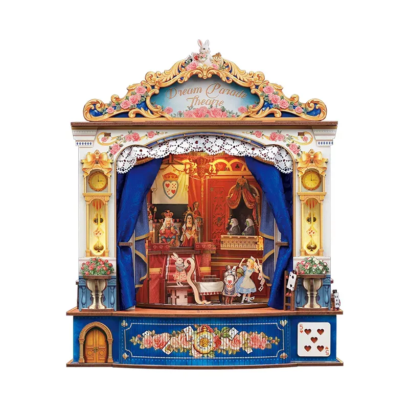 Dream Parade Theatre DIY Miniature Music Box Kit build details