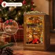 Christmas Book House DIY Book Nook Kit