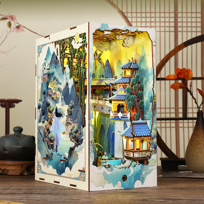Penglai Wonderland DIY Book Nook Kit-Book Nook World