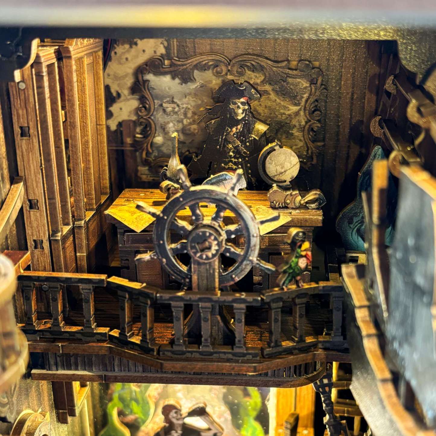 New World Ghost Ship DIY Book Nook Kit-Book Nook World