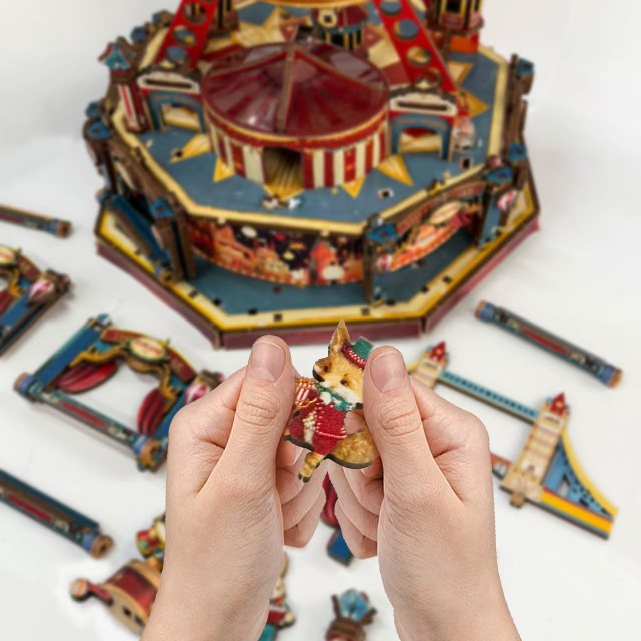 Century Ferris Wheel DIY Miniature Kit-Book Nook World