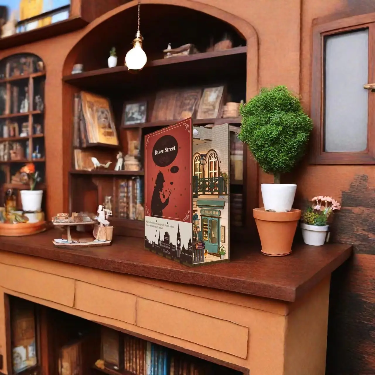  221B Baker Street DIY Book Nook Kit