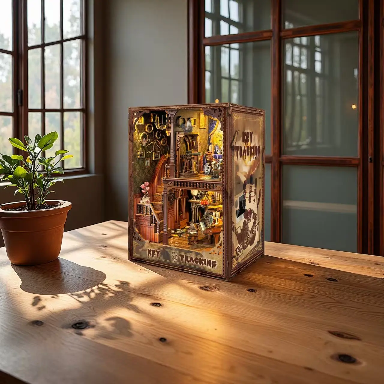 Key Tracking DIY Book Nook Kit