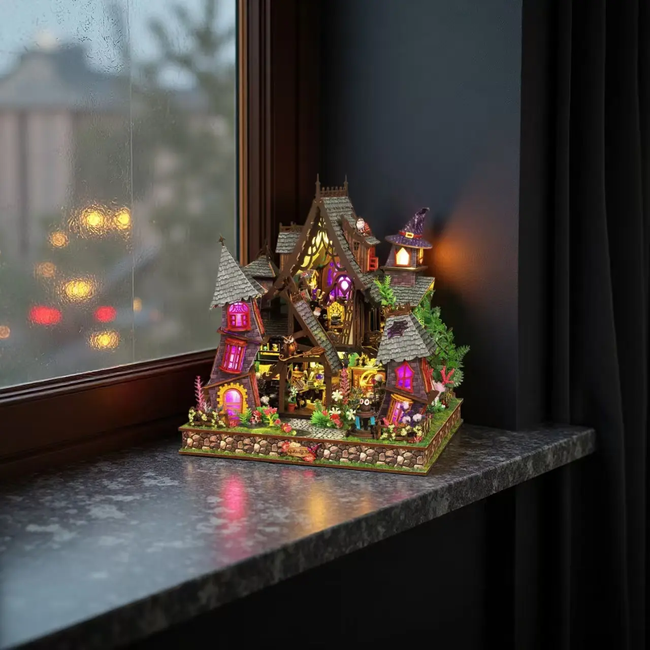 Strange Castle DIY Mini House Kit l DIY Miniature Kit