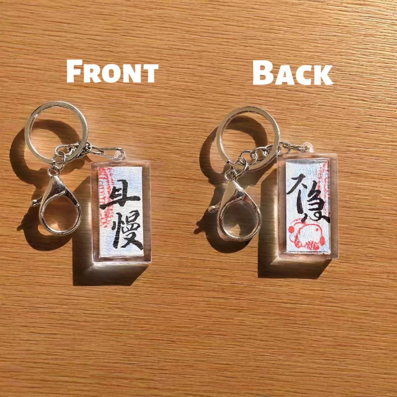 Handmade Chinese Calligraphy Tassel Charms | Meaningful Blessing Gifts