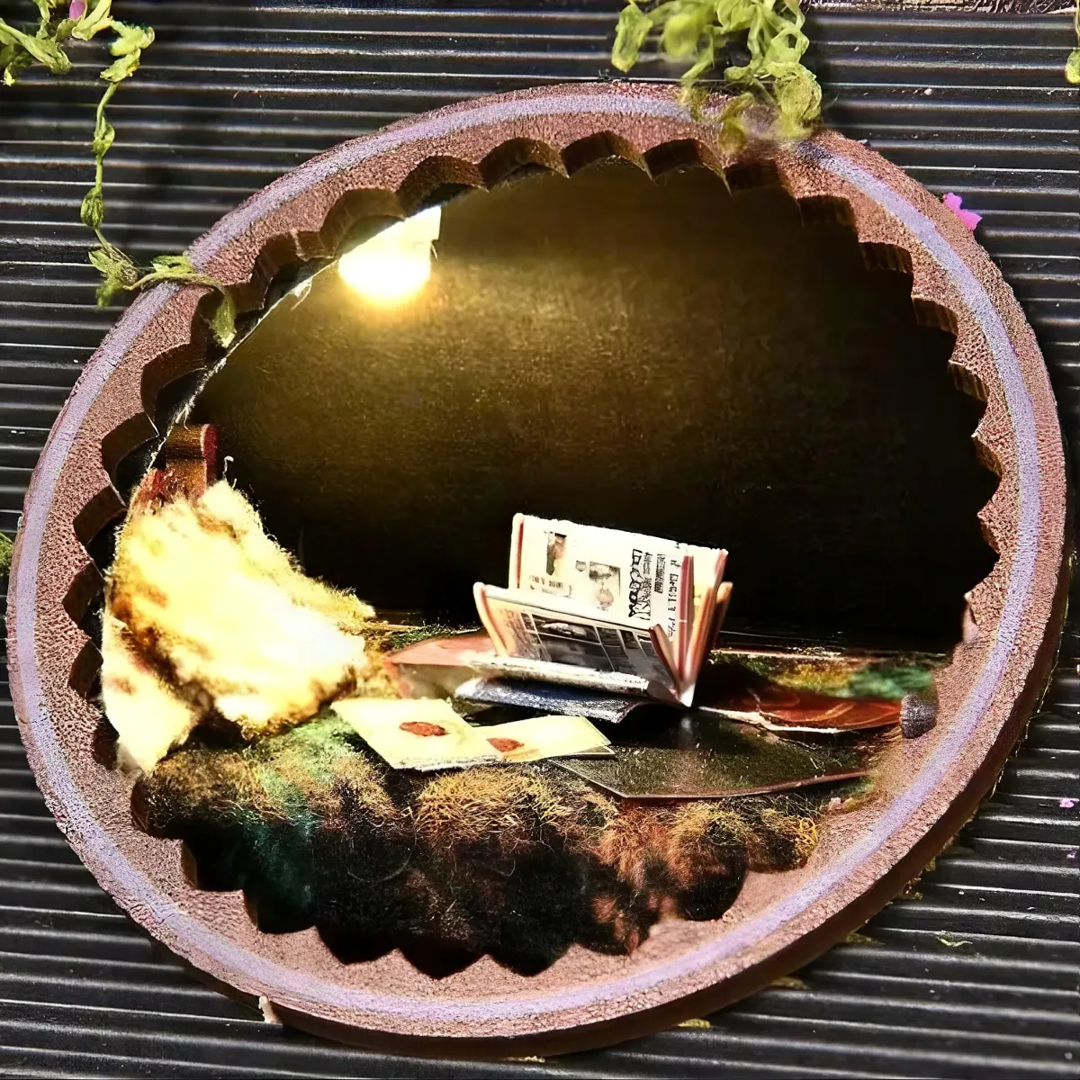 Ornate Roof Display Nook