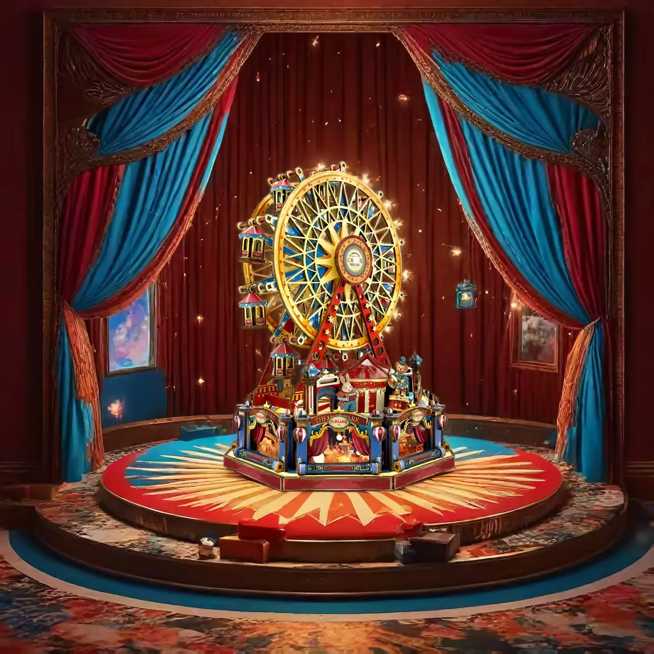 Century Ferris Wheel DIY Miniature Kit