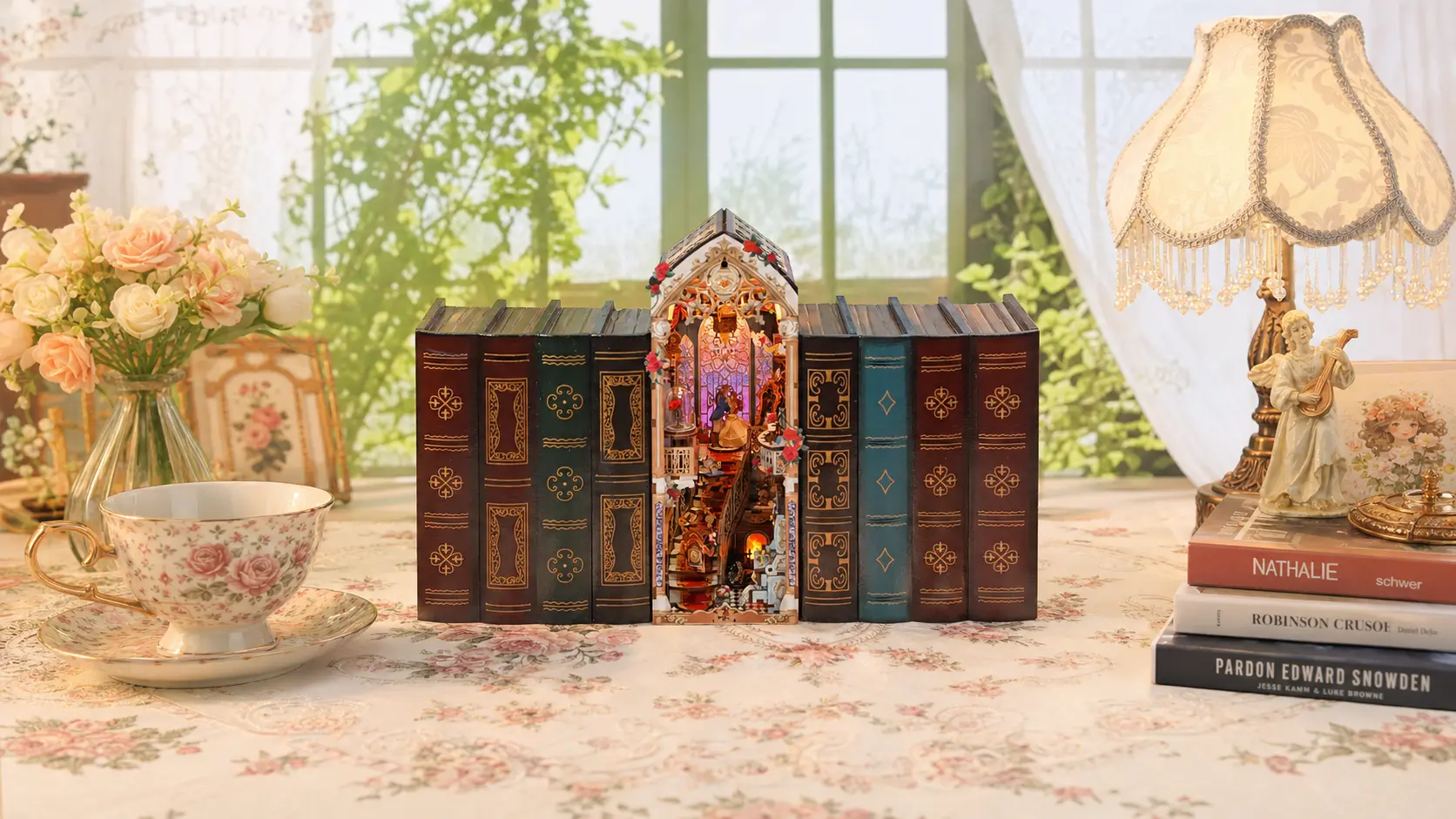 Unveil the Enchanted Castle of Timeless Beast and Beauty Love