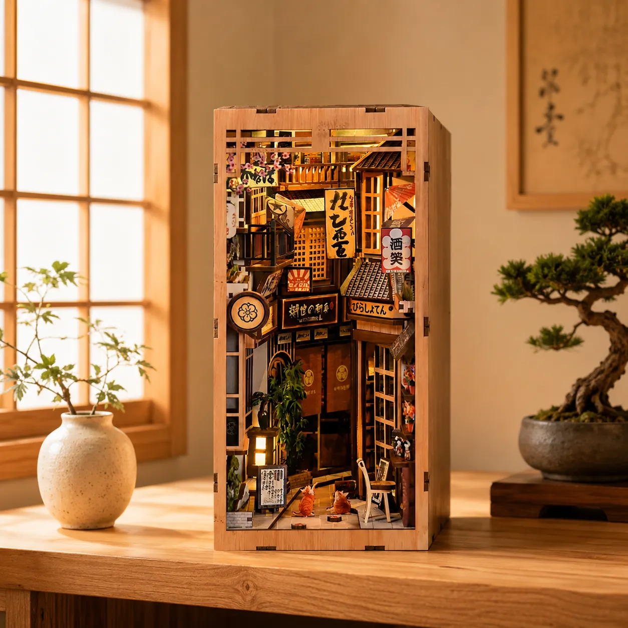 Japanese Book Nooks - DIY Miniature Japan Scenes