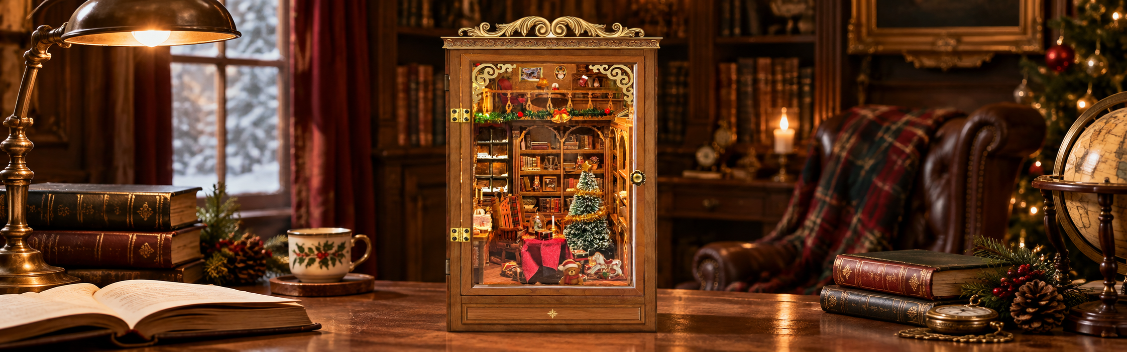 Where Christmas Stories Glow After Dark