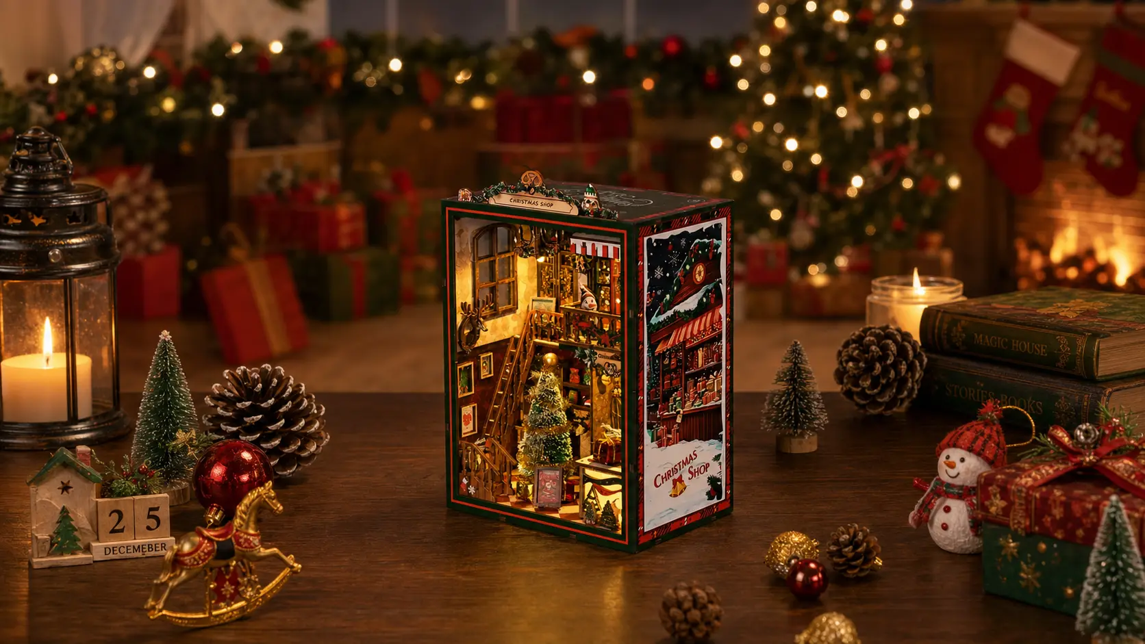 Wander Into the Festive Magic of The Christmas Shop