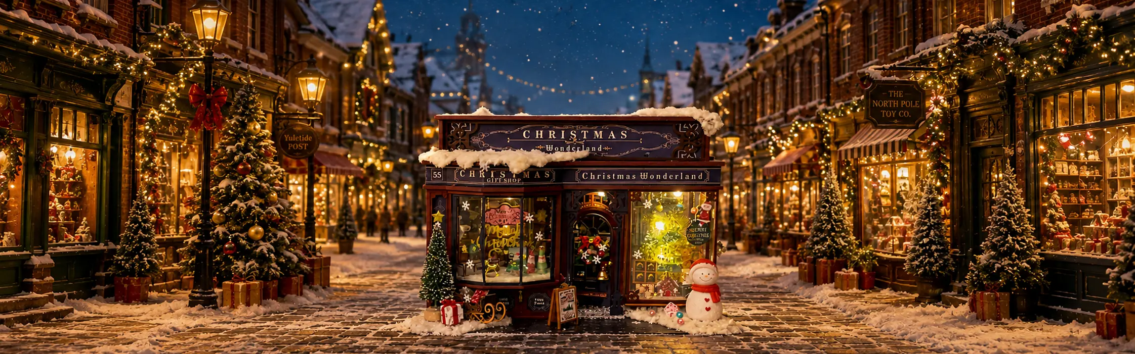 A Little Shop Full of Christmas