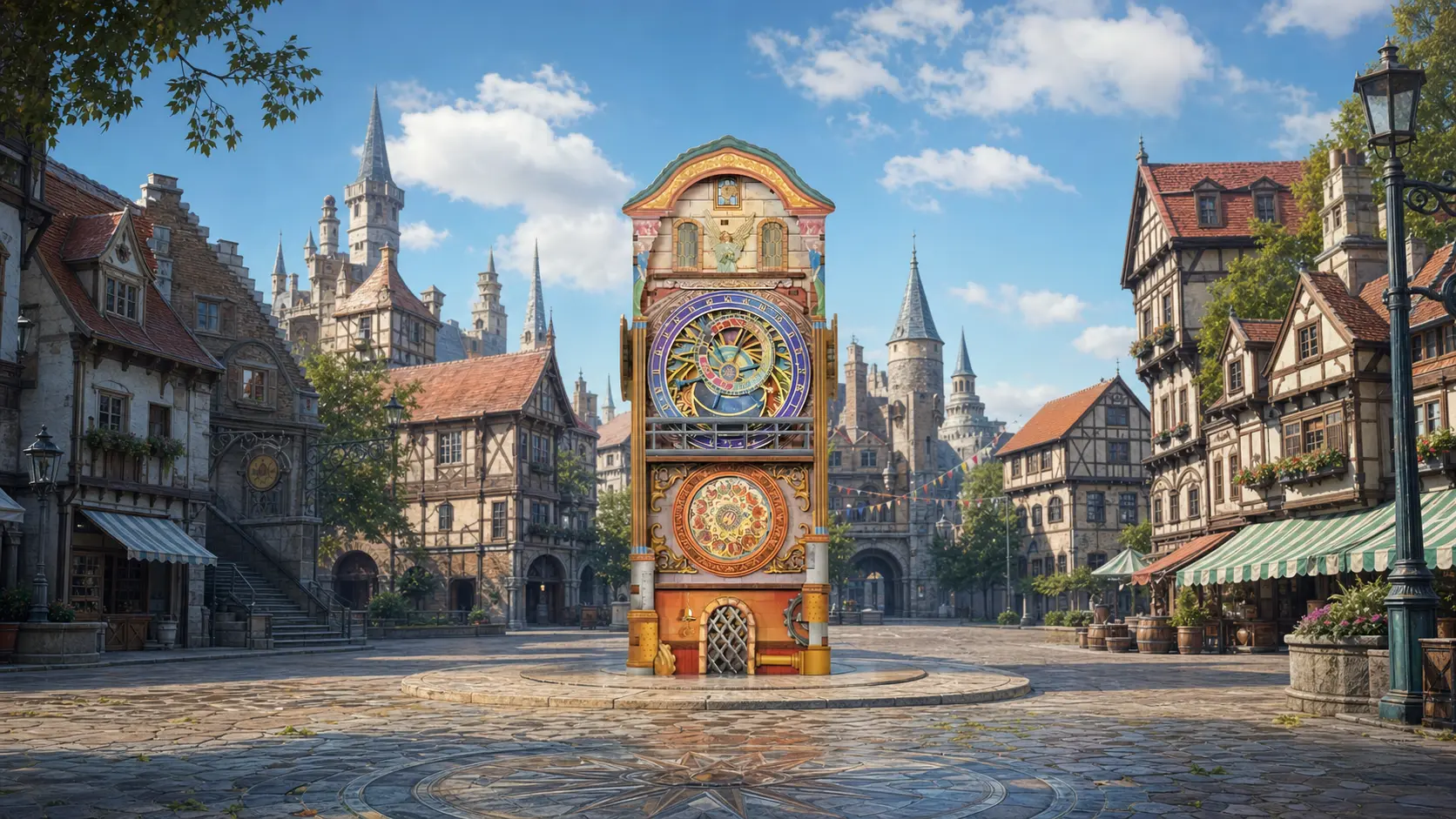 Time Keeps Ticking in This Little Tower