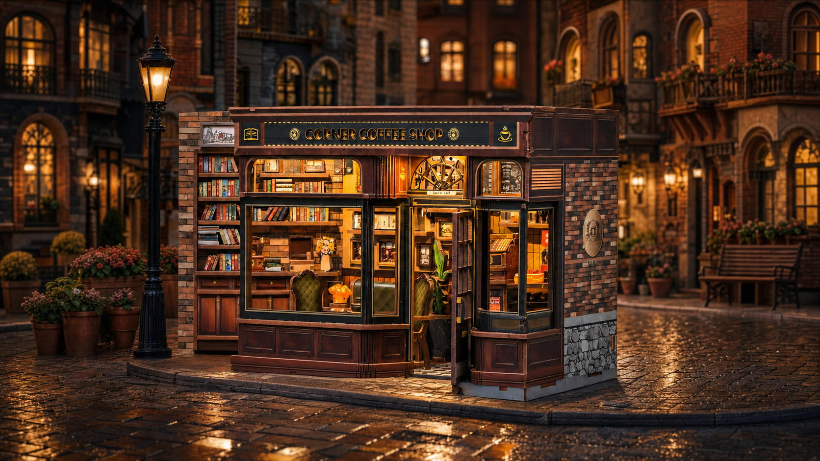 Where Coffee, Books, and Warm Moments Meet
