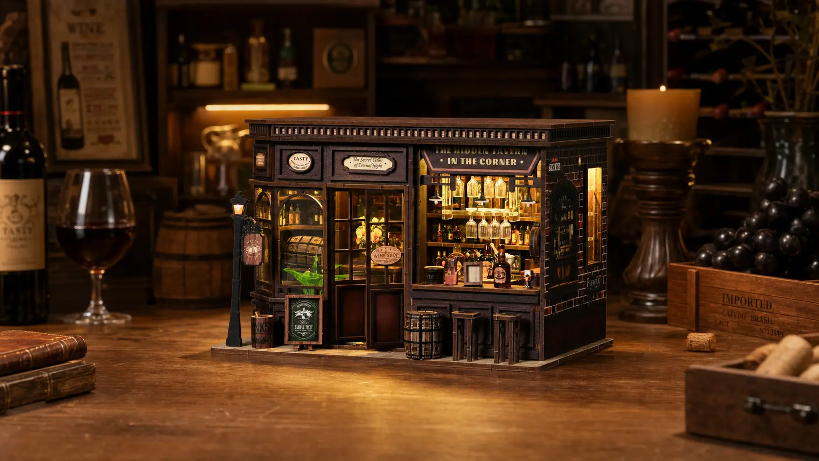 Step Into the Rustic Warmth of The Corner Tavern