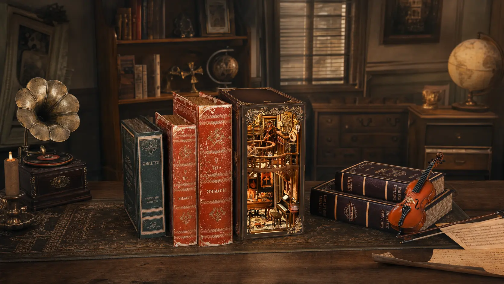 Unlock the Dark Box Mystery: A Vintage Detective’s Lair