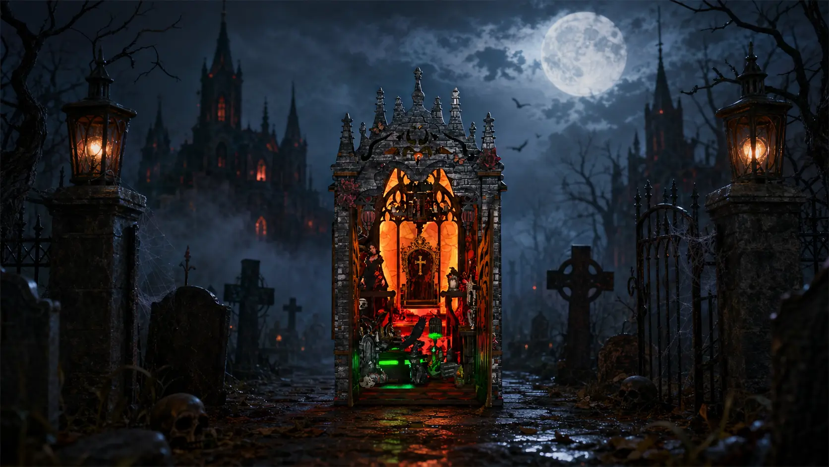Immerse yourself in dark fantasy charm