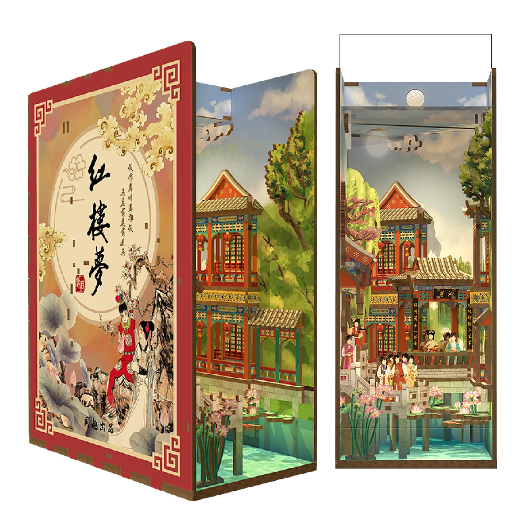 Dream of Red Mansions DIY Book Nook Kit-Book Nook World