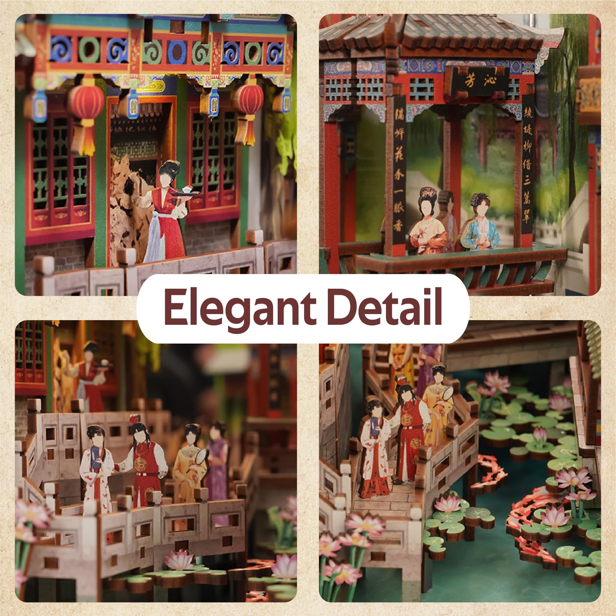 Dream of Red Mansions DIY Book Nook Kit-Book Nook World