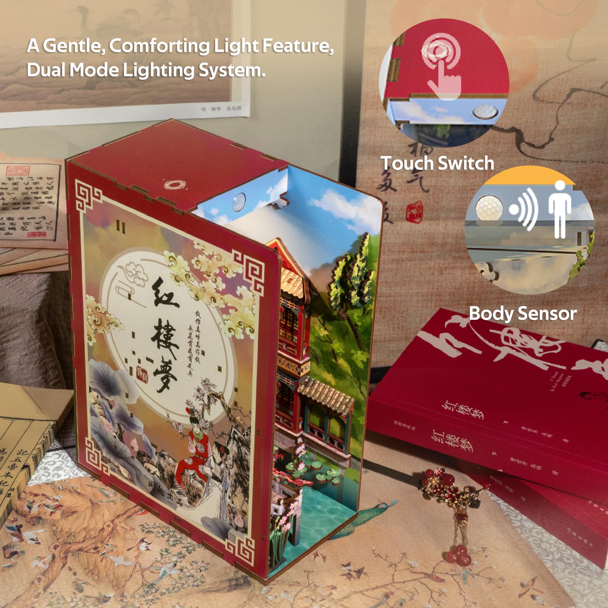 Dream of Red Mansions DIY Book Nook Kit-Book Nook World