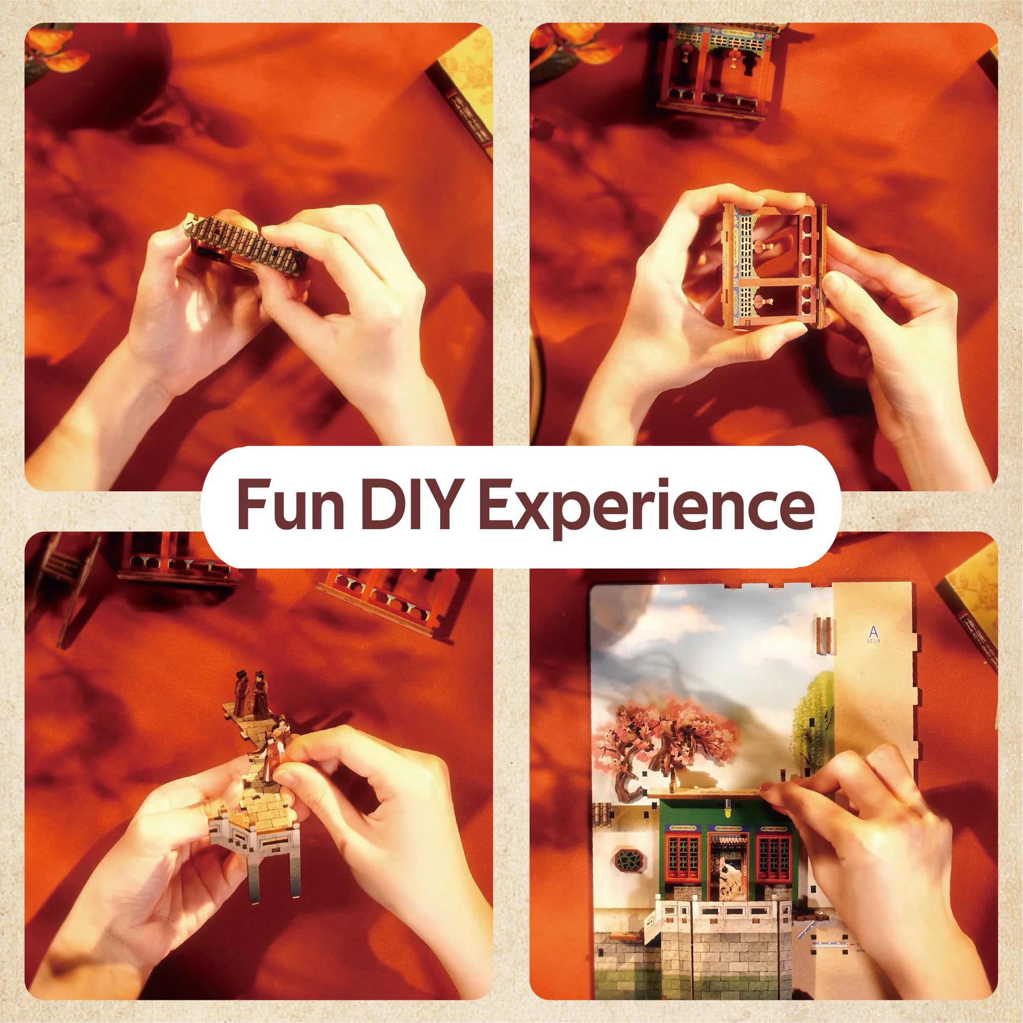 Dream of Red Mansions DIY Book Nook Kit-Book Nook World