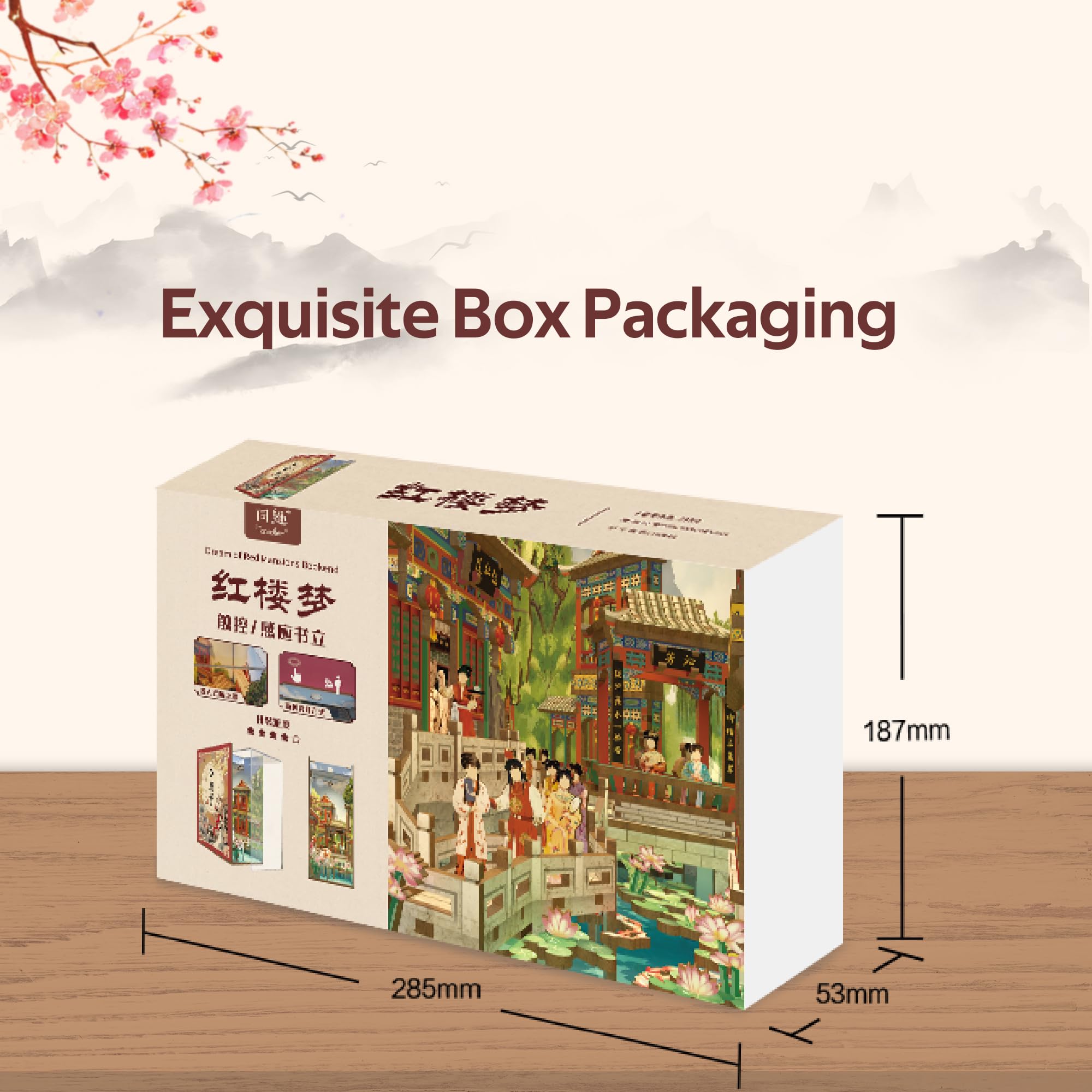 Dream of Red Mansions DIY Book Nook Kit-Book Nook World