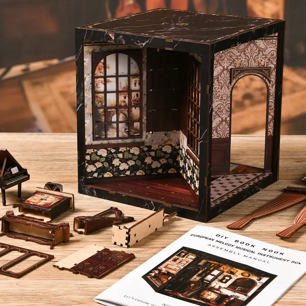 European Melody DIY Book Nook Kit