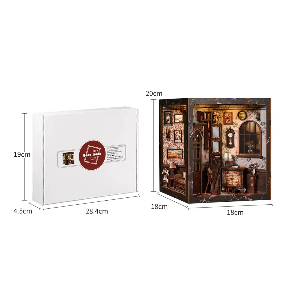 European Melody DIY Book Nook Kit