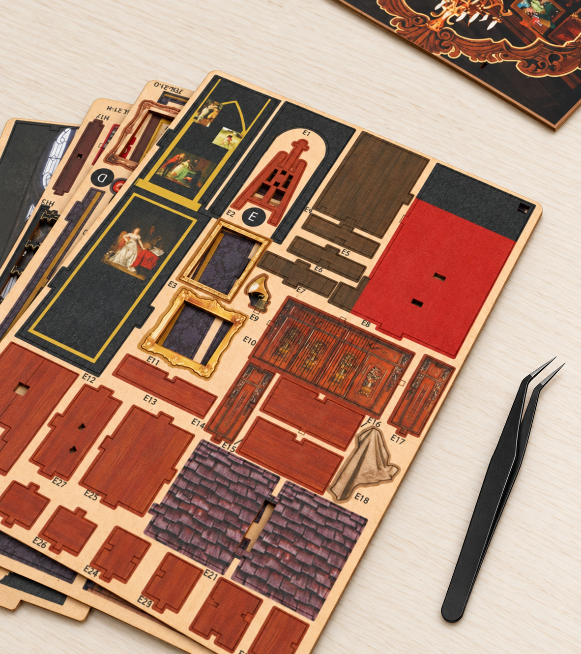 Wonder Studio DIY Book Nook Kit build detail