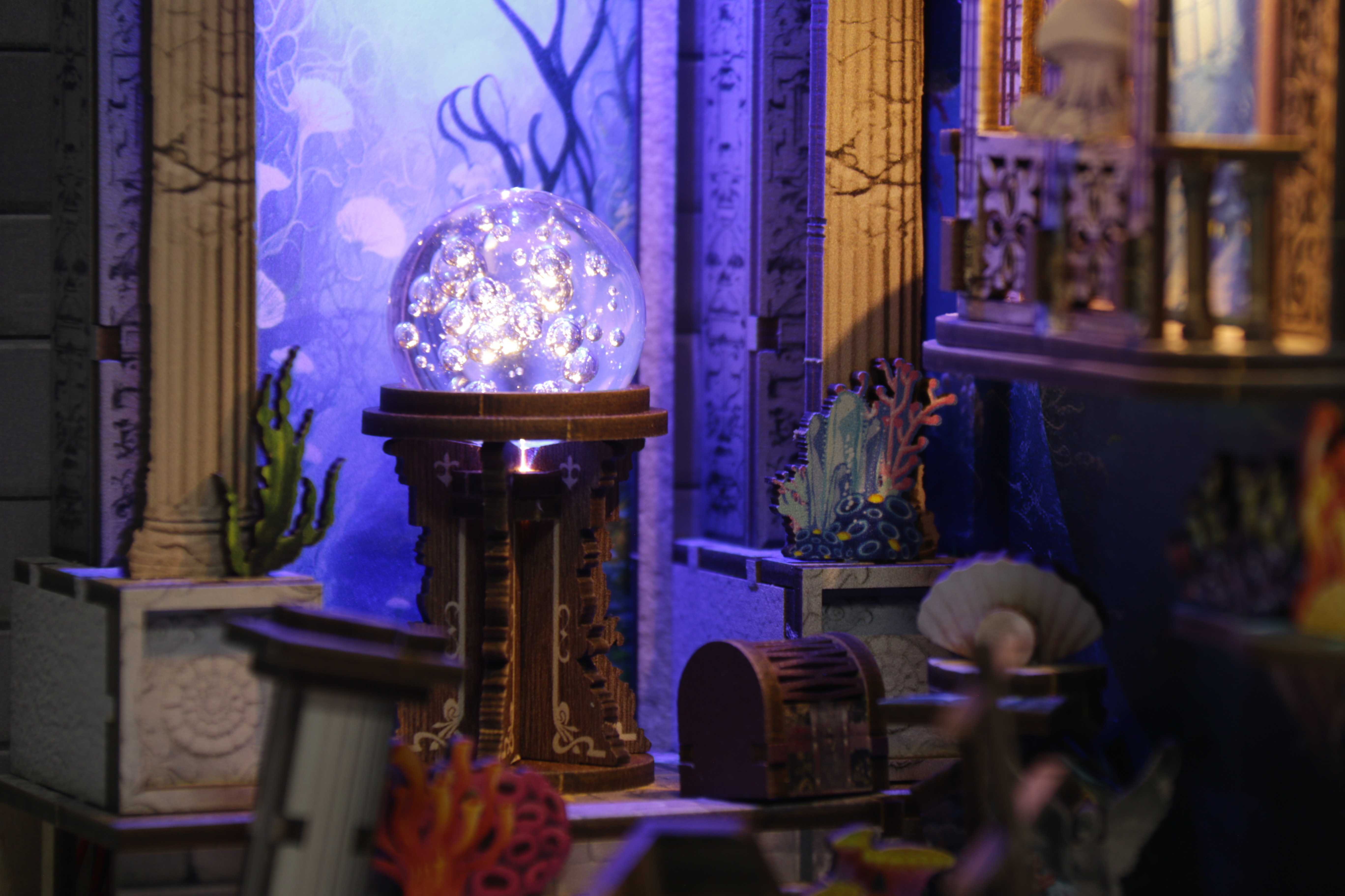 Riddle on the Seabed DIY Book Nook Kit-Book Nook World