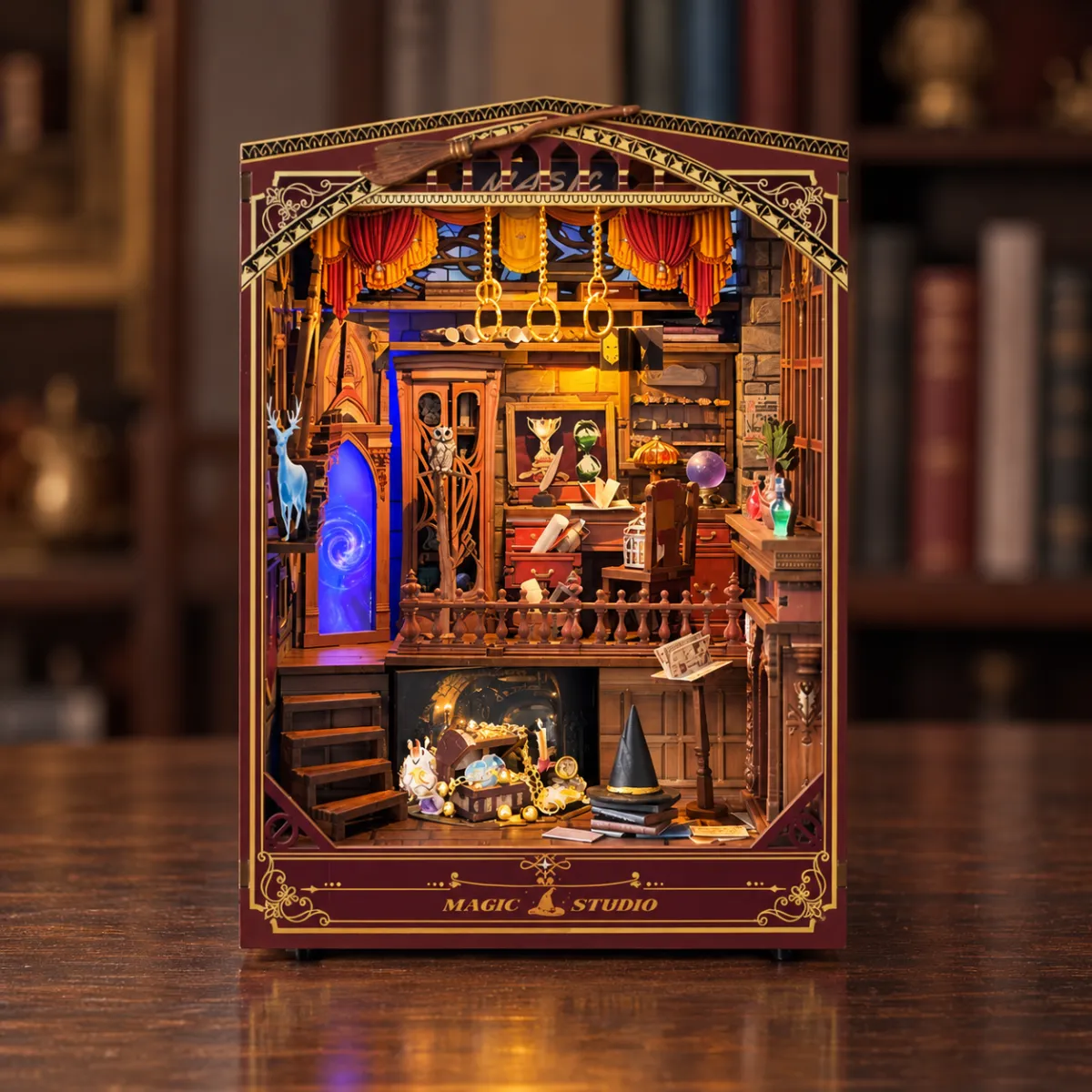 Magic Studio Book Nook 套件(升级版) 开灯效果