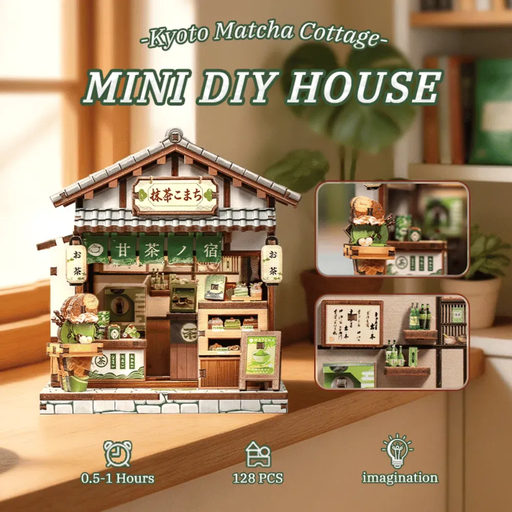 Signature Matcha Ice Cream Display
