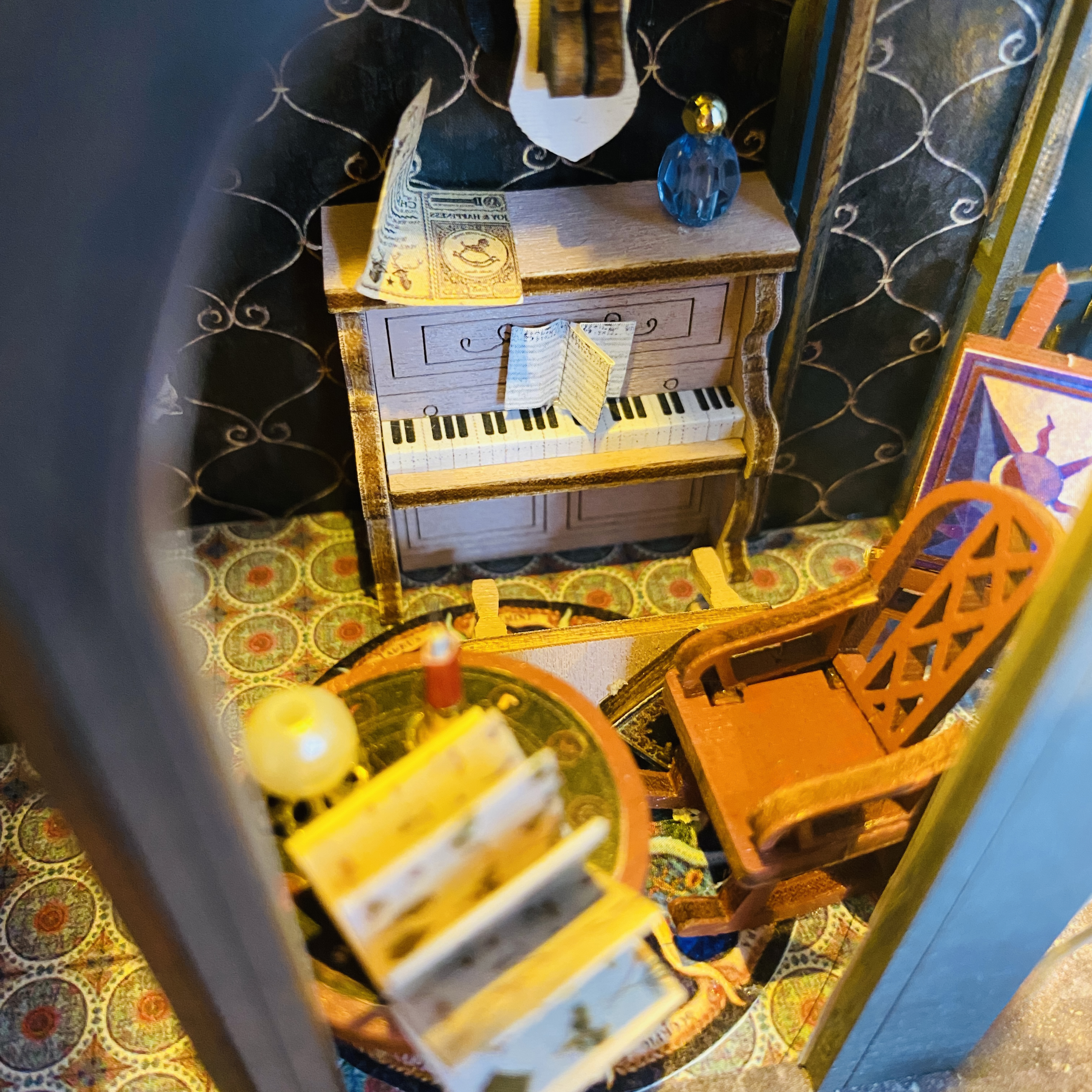 Hollow Magic Coffee Shop DIY Miniature Kit-Book Nook World