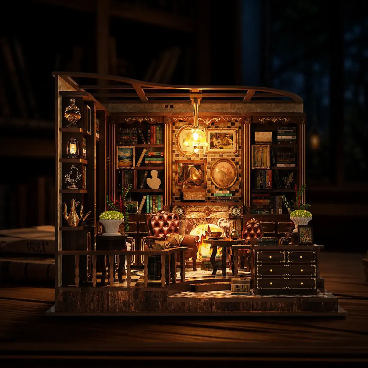 Warm Touch-Activated Lighting