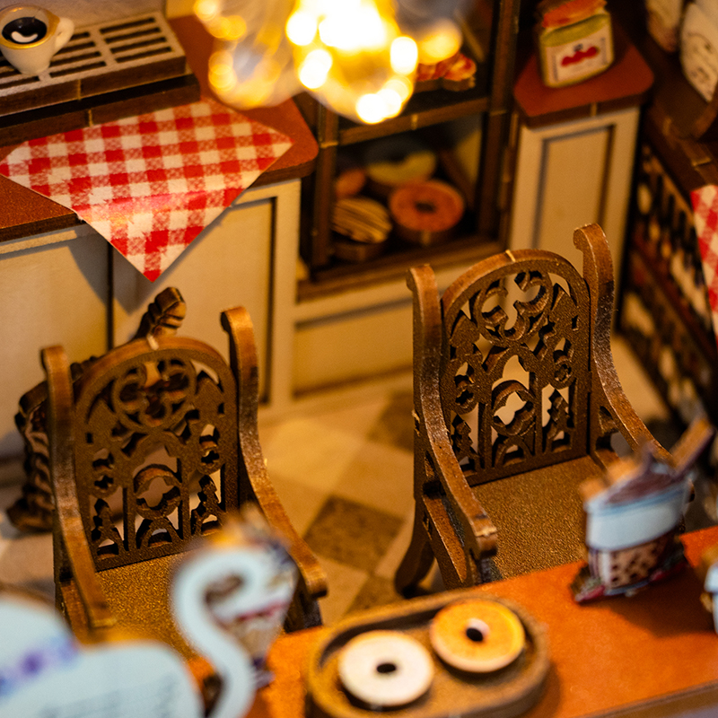 Coffee House DIY Book Nook Kit-Book Nook World