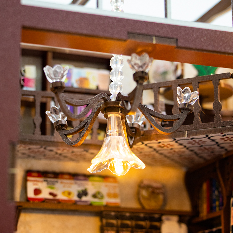 Coffee House DIY Book Nook Kit-Book Nook World