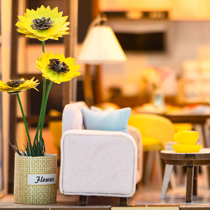 Pink Loft DIY Book Nook Kit-Book Nook World