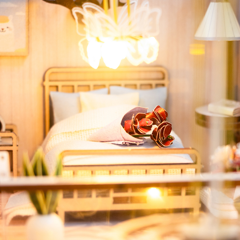 Pink Loft DIY Book Nook Kit-Book Nook World