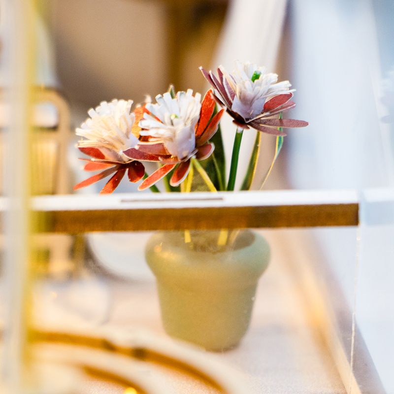 Pink Loft DIY Book Nook Kit-Book Nook World