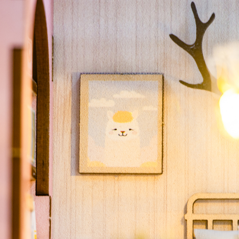 Pink Loft DIY Book Nook Kit-Book Nook World