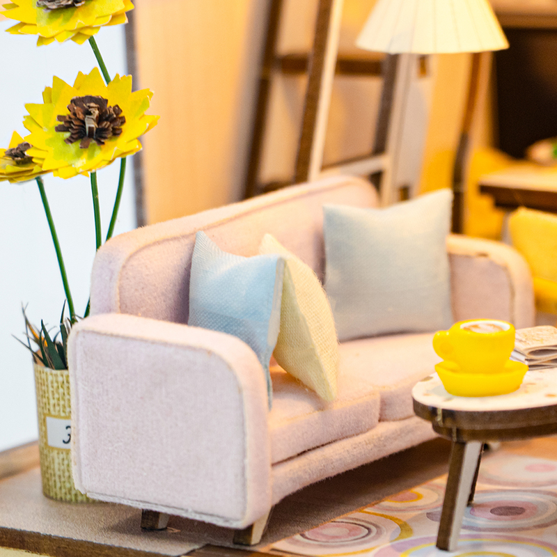 Pink Loft DIY Book Nook Kit-Book Nook World