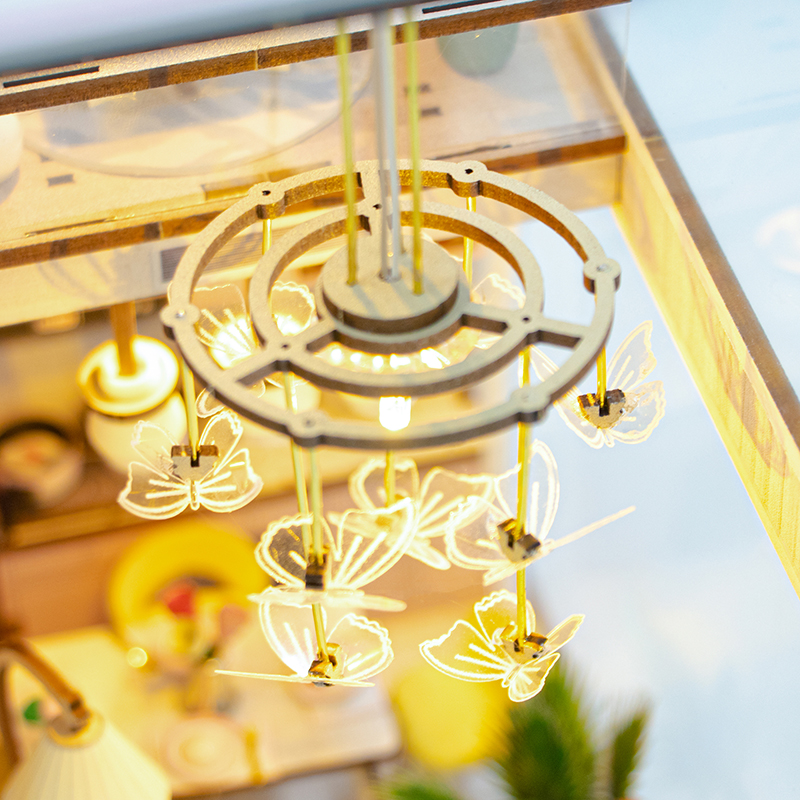 Pink Loft DIY Book Nook Kit-Book Nook World